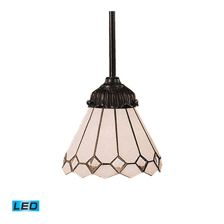 

Pendants 1 Light LED With Tiffany Bronze 04 Glass 6 inch 13.5 Watts - World of Lamp