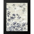 thumbnail image 2 of Vess, June Erica 12x14 Black Modern Framed Museum Art Print Titled - Petal Batik I, 2 of 5