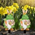 thumbnail image 6 of Tyidzon Easter Garden Stakes, 10 Inch Colorful PVC Bunny Gnome Yard Signs for Easter Decoration Outdoor, Weatherproof Ground Insert Decor for Spring Courtyard Garden Party, 6 of 7