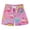 Watermelon Hue Flamingos, variant on Kids' Beach Pants Comfortable Swim Trunks Pastel-colored Cats and Flowers Shorts for Pool Vacation and Lounge Wear 2T
