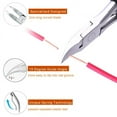 thumbnail image 3 of SYWAN 6 in 1 Ingrown Toenail Clipper Tool Set,Professional Nail Treatment Foot Hands Podiatrist Nipper Trimmer Kit,Toenail Corrector for Hard Thick Toe Nail, 3 of 7