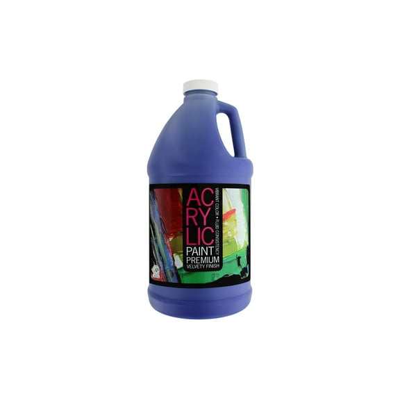 Pro Art Student Acrylic Paint 64oz Ultra Blue Extended Open Time