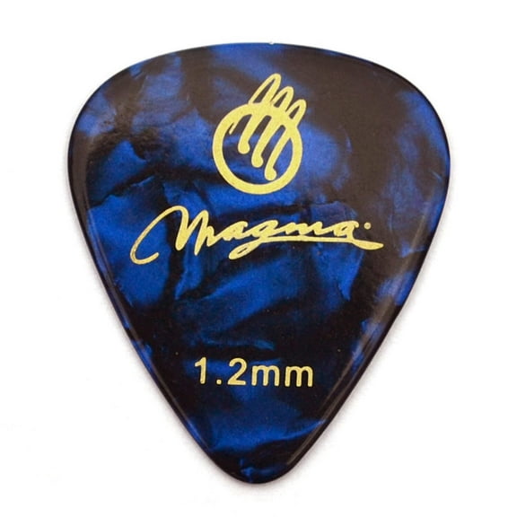 Magma Celluloid Standard 1.20 mm Mix Color Guitar Picks, Pack of 25 Unit (PC120)