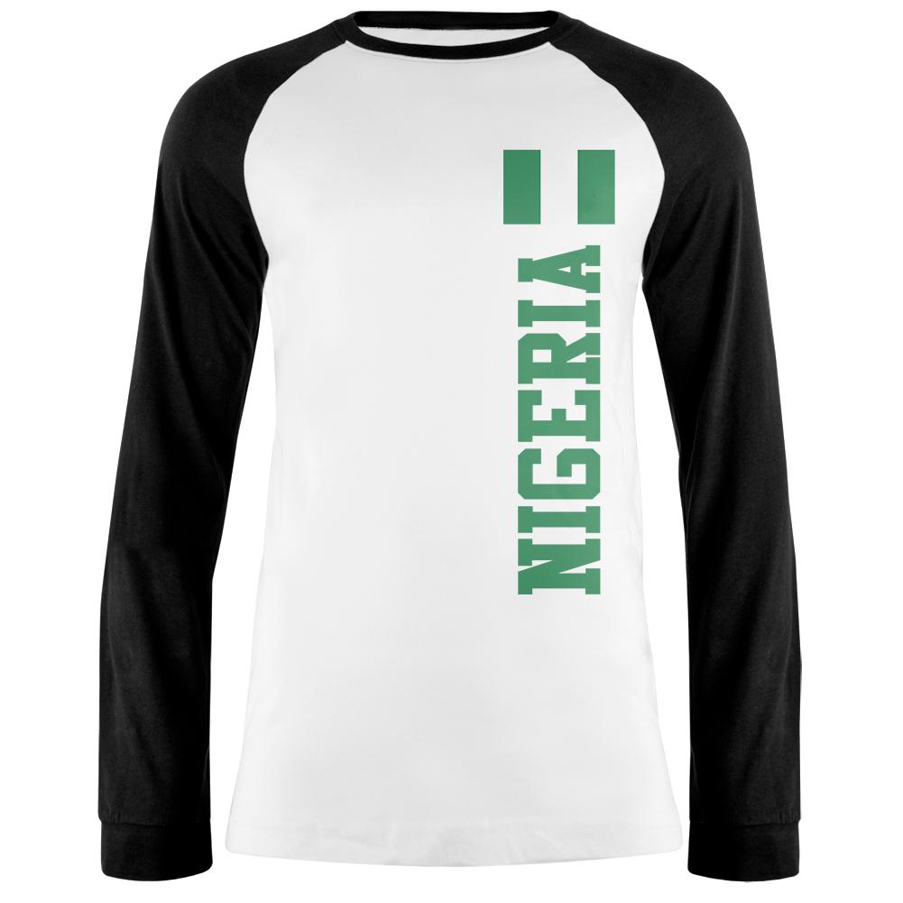 Download Old Glory - World Cup Nigeria Mens Long Sleeve Raglan T ...