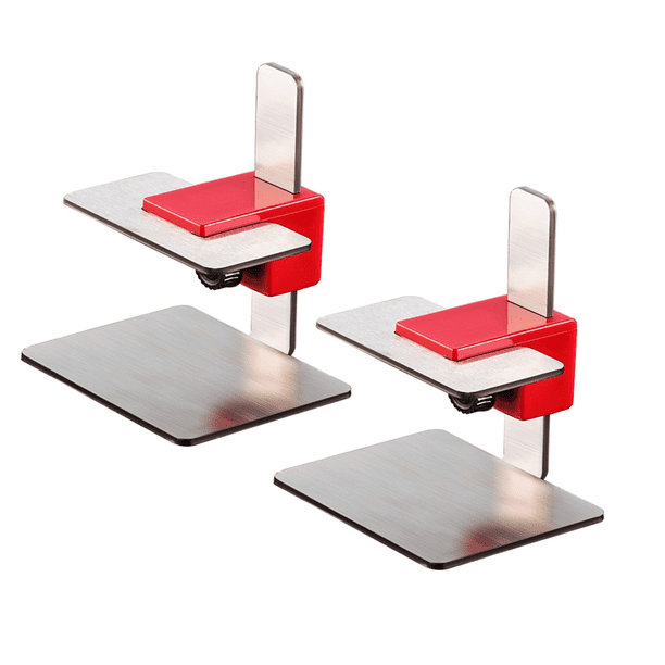 Posicionador de Instalación de Puerta de Gabinete de 2 Piezas Nivelador de Gabinete de Piso de Acero Inoxidable Plantilla de Hardware de Gabinete Ajustable Herramienta Manual