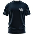 thumbnail image 2 of Rollin Hard Real Men Ride Low Graphic T-Shirt (Large, Navy), 2 of 4