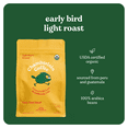 thumbnail image 5 of (2 pack) Chamberlain Coffee, Early Bird Light Roast Grounds Bag, Naturally Caffeinated, 12 oz, 5 of 10