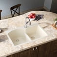 thumbnail image 6 of Qtz 33x22x10 Dbl Drop-in Sink Chestnut, 6 of 6