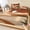 Chocolate Brown, variant on Queen Size Fitted Sheet Set - Boho Dessert 3 Piece Bedding Sets 16" Deep Pocket Fitted Sheet with 2 Pillowcases, Vintage Abstract Bohemian Moon Archway Brushed Microfiber Hotel Luxury Bed Sheets