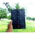 thumbnail image 4 of Handcrafted Embossed Design Vintage Leather Bound Journal Seven Chakra Stone Diary Blank Notebook For Men & Women, 4 of 7