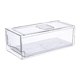 thumbnail image 3 of Organizador de cajones para refrigerador, organizador de despensa, organizador de cocina, apilable, transparente S, 3 of 9