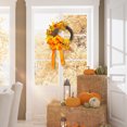 thumbnail image 3 of Fall Wreath Autumn Thanksgiving Decoration Artificial Floral Wreaths with Daisy Acorns Pumpkins Farmhouse Harvest Wreath for Home Front Door 18" Design3, 3 of 8
