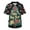 Green, variant on Men's Christmas Scrub Tops Short Sleeve V Neck Nursing Scrubs Medical Uniform Shirt with Chest Pocket Green L