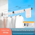 thumbnail image 2 of Lefu Folding Clothes Hanger Indoor Retractable Cloth Drying Rack Home Clothesline, 2 of 9