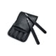 thumbnail image 2 of Tijeras curvas de acero inoxidable para eliminar pelos encarnados para hombres y mujeres, juego de 5 pinzas de precisión para cejas con estuche de cuero, 2 of 4