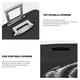 thumbnail image 3 of Balery Black And White Shark Funda de equipaje, fundas para maletas, elástica, lavable, protector de maletas, compatible con maletas de 18 a 32 pulgadas-X-Large, 3 of 7