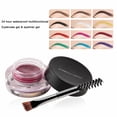 thumbnail image 4 of 12 Colors Not Easy To Fade Not Dizzy Colored Eyebrow Dyeing Makeup For Cos, Eyebrow Pencil, 4 of 7