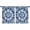 Blue White Tie, variant on Blackout Kids Curtains,Blue White Tie Dye Mandala Pattern Childrens Insulated Curtains Set Of 2,Bedroom Essentials,Toddler Room Decor 42"x54"