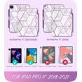 thumbnail image 2 of i-Blason Cosmo Case for New iPad Pro 11.0 Inch (2021/2020/2018 Release), Full-Body Trifold Stand Protective Case Smart Cover with Auto Sleep/Wake & Pencil Holder (Ameth), 2 of 8