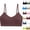 11# Brown, variant on V-Neck Sports Bras for Women - Adjustable Thin Straps Padded Yoga Top Basic Wireless Camisole 2026 Brown M