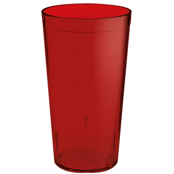G.E.T. 6616-1-R Textured Red 16 Oz. Tumbler - 72 / CS