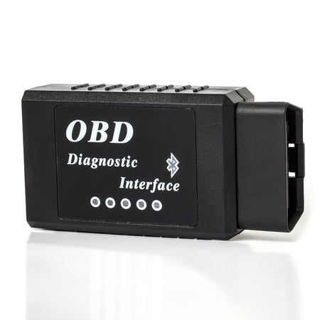 OxGord Bluetooth OBD II OBD2 Reader Scan Tool - For Check Engine Light & Diagnostic Interface - 2015 Newest Technology - Android & Windows (Best Bluetooth Obdii Obd2 Diagnostic Scanner)