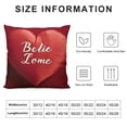 thumbnail image 5 of Happy Valentines Day Pillow CoversWedding Anniversary Throw Pillow Covers Red Love Heart Cushion Covers Pillow Cases for Outdoor Couch Sofa Decoration, 5 of 5