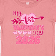 thumbnail image 4 of Inktastic My First Valentine 2026 Heart and Arrow Boys or Girls Baby T-Shirt, 4 of 5
