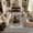 Blue Gray, variant on UERMEI 10x14 Area Rug for Living Room, Vintage Washable Area Rugs for Bedroom Dining Room Home Decor, Retro Distressed Non-Slip Rugs, Stain Resistant Non-Shed Carpet, Blue Gray