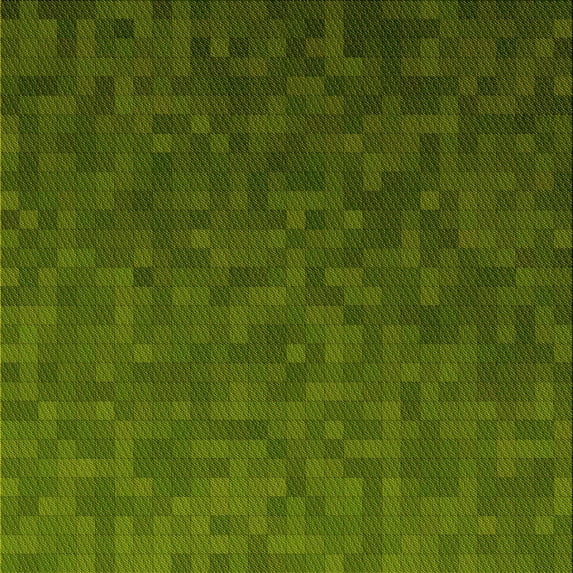 Ahgly Company Machine Washable Indoor Square Transitional Dark Forest Green Area Rugs, 7' Square