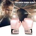 thumbnail image 2 of Boxing Gloves for Kids Youth Age 3-12 Years,PU Leather Sponge Filled for Toddler and Youth for Thai Boxing Training(Pink), 2 of 5