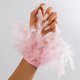 thumbnail image 4 of Pulseras de moda de 8 colores para fotos de uñas, plumas, piezas para uñas, muñequeras de felpa para manicura, decoración de uñas con fotos de manos, 4 of 6