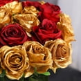 thumbnail image 5 of Ramos de rosas artificiales, rosas de seda realistas para decoración del hogar para fiestas de bodas, 10 piezas de flores artificiales artesanales de alta calidad para sus proyectos creativos de, 5 of 5