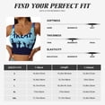 thumbnail image 5 of Yiaed Halloween Trick Or Treat Print Ladies Waistcoat Women Sports Vest Vest Sports Women Sports Top Yoga Vest for Women-Small, 5 of 8