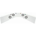 thumbnail image 4 of QuickCar Standard White Face FP/OP/OT/WT Gauge Panel Assembly P/N 61-6024, 4 of 4