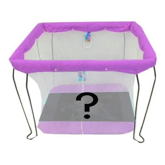 Corral de Malla para Bebé Hecho en Mexico Plegable Morado