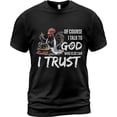 thumbnail image 2 of Lotusprinthandmade Funny Chicken Of Course I Talk To God Who Else Can I Trust White Classic T-Shirt 100% Cotton S-5XL, 2 of 3