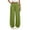 Green, variant on LIJCC Girls Drawstring Sweatpants High Waist Elastic Waist Wide Leg Athletic Joggers Solid Color Workout Casual Pants(Dark Purple,7-8 Years)