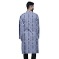 thumbnail image 5 of Atasi Printed Kurta For Men Mandarin Collar Cotton Poplin Casual Kurta Shirt, 5 of 7