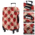 thumbnail image 5 of Strawberry Plants Fruit Flower Pink Pattern Luggage Cover Fashion Suitcase Cover Baggage Covers Fit 25-28 Inch Luggage (Go Travel), 5 of 5