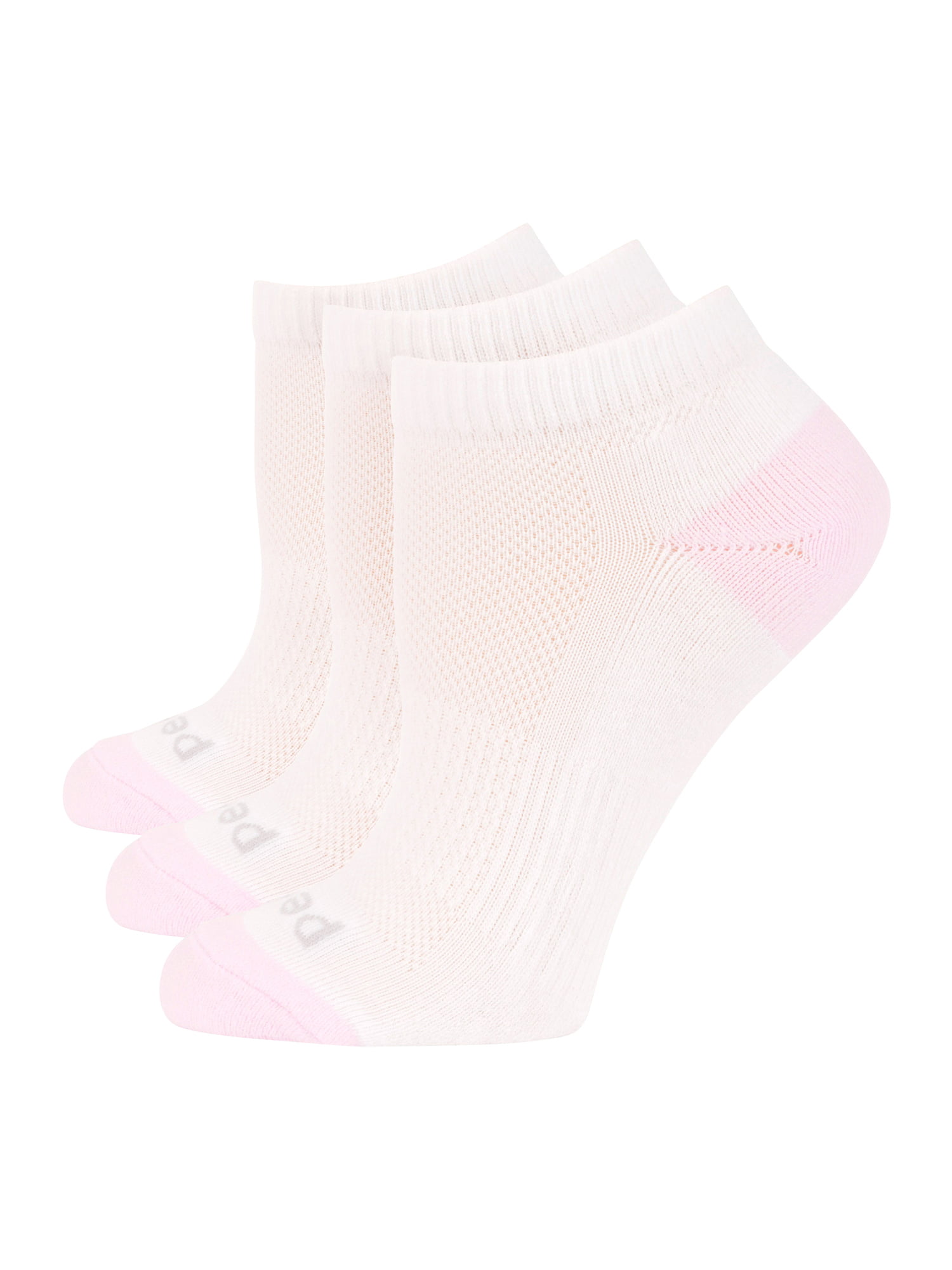 Ladies Low Cut Sport Socks with Nanoglide, 3 Pairs - Walmart.com