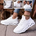 thumbnail image 3 of Woman's Running Shoes Breathable Lightweight Athletic Sneakers Non-Slip Cushioned Walking Shoes, 3 of 6