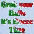 thumbnail image 2 of CafePress - Grab Your Balls. It's Bocce T Infant Bodysuit - Baby Light Bodysuit, Size Newborn - 24 Months, 2 of 4