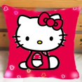 thumbnail image 5 of Hello Kitty My Melody Kawaii Sanrio periférico de animé almohada Linda chica de dibujos animados funda de almohada con forma de corazón sofá de oficina almohada al por mayor, 5 of 5