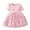 ZB Red, variant on Toddler Girls Dresses Codkkre Dress Flowers Bowknot Ruffle Sleeves A Line Summer Round Neck Baby Dress Pink 3 Years-4 Years