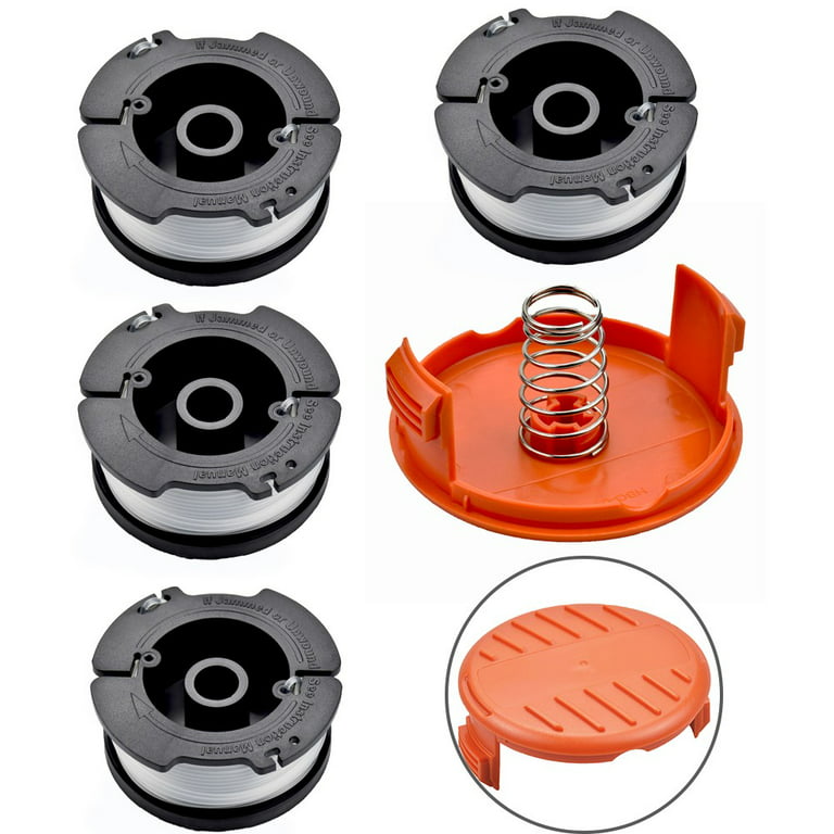 Auto Feed System Spool Cap Easy To Install For Black & Decker