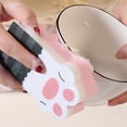 thumbnail image 2 of GOOHOCHY 6 esponjas para limpiar platos con forma de garra de gato, herramienta de limpieza para lavar platos., 2 of 8