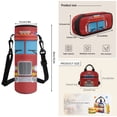 thumbnail image 7 of Jeiento Fire Truck Kids Backpack Set 17 Inch 4-Piece Lunch Bag Pencil Case Water Bottle Holder Lightweight Tear-Resistant Large Capacity for Boys Girls, 7 of 7