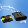 thumbnail image 4 of Car Electrical Connector5 Sets 4P 5P Waterproof Connector Car Connector Seamless Integration, 4 of 5