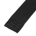 thumbnail image 4 of Uxcell Polyester Taekwondo Colored Ranking Belt For Practitioners Black 1.57"x9.2', 4 of 5